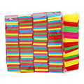 Colorful Flame Retardant Rectangle Shaped Confetti